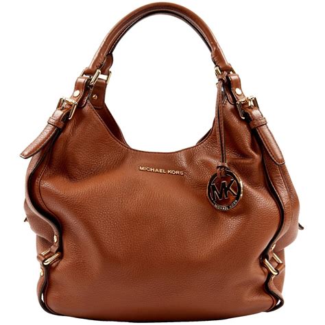 michael kors brown leather purse with lock|michael kors purses small black.